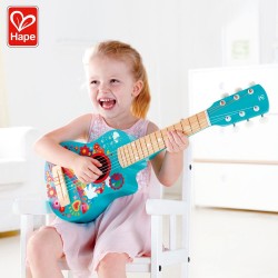 Детска дървена китара 65см Hape Flower Power - H0600 - view 3
                  