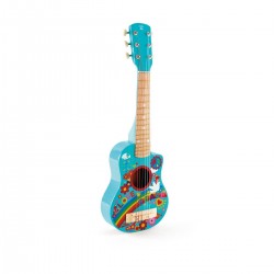 Детска дървена китара 65см Hape Flower Power - H0600 - view 4
                  