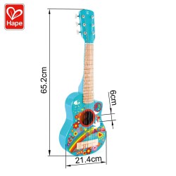 Детска дървена китара 65см Hape Flower Power - H0600 - view 5
                  