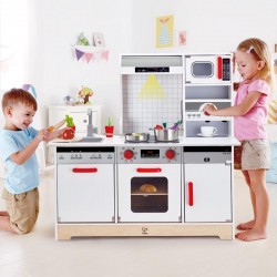 BUCĂTĂRĂ DIN LEMN HAPE CU EFECTE DE SUNET ȘI LUMINA ALL-IN-1 - H3145 - H3145 - view 1