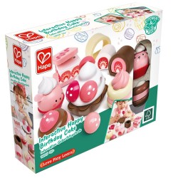 SET DE LEMN PENTRU COPII DESERTURI HAPE CAPSUNI - H3194 - H3194 - view 1