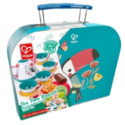 SET DIN LEMN PENTRU COPII ÎN VALIZĂ HAPE A ESTE TIMPUL CEAIULUI - H3185 - H3185 - view 1