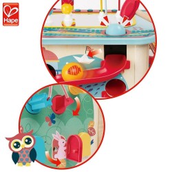Интерактивна играчка Hape - Магически музикален куб 4в1 - H1073 - view 6
                  