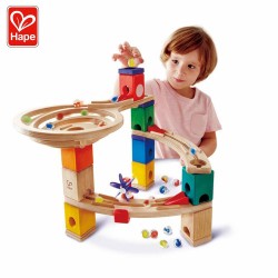 HAPE QUADRILLA RACE TO THE FINALS SET DE PISTĂ DIN LEMN DE 28 PIECI - H6021 - H6021 - view 1