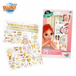 SET 75 CIZTE BUKI IN CULORI METALIZATE PENTRU FATE - BKTA002 - BKTA002 - view 1