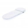 SALTEA UNIVERSALA CHIPOLINO CU PERNA CU SPUMA MEMORIA PENTRU CARUEU DE BEBE - STELE ALBASTRE - VVMAT02105BLST
