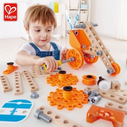 KIT CONSTRUCTOR LEMN HAPE JUNIOR INVENTOR DELUXE - H3032 - H3032 - view 1