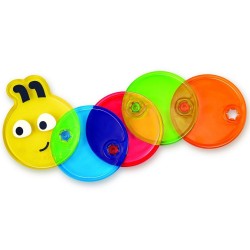 JUCĂRIE EDUCAȚIONALĂ HAPE COLORATE CATERPILLAR - H1004 - H1004 - view 1