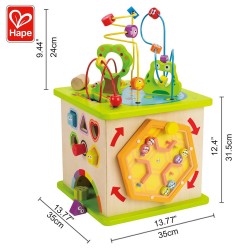 Център за активност Hape - Куб със спирали - H1810 - view 7
                  