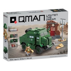 QMAN BUILDER - ADUNKIRK BEACH EVACUATION SHELTER, MORRIS C8 QUAD, 492 PARTS - Q21023 - Q21023 - view 1
