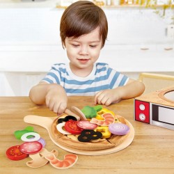 SET LEMN HAPE - PIZZA - H3173 - H3173 - view 2
