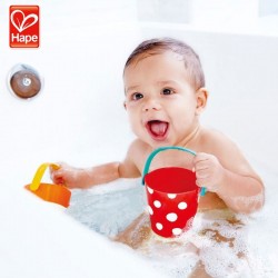 Комплект Hape, Шарени кофички за баня  - H0205 - view 1