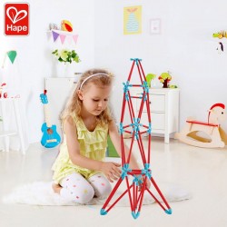BAMBOO CONSTRUCTOR HAPE FLEXISTIX - SET CREATIV, 133 BUC. - H5565 - H5565 - view 1