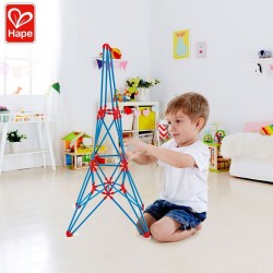 TURNUL DE BAMBUS HAPE FLEXISTIX - TURNUL EIFFEL, 62 BUC. - H5563 - H5563 - view 1