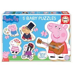 PUZZLE PENTRU COPII 5В1 PEPPA PIG - EDU18589 - EDU18589 - view 1