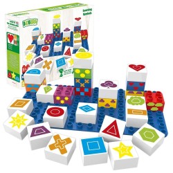 BIOBUDDI CONSTRUCTOR - CUBURI CU FIGURI GEOMETRICE - BB0004 - BB0004 - view 1