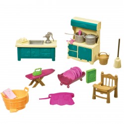 SET DE JOCĂ BATTAT LI&39L WOODZEEZ - CUTIE DE BUCĂTĂRIE - BT6125M - BT6125M - view 1