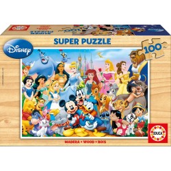 100 PIECE PUZZLE EDUCA - LUMEA MINUNATĂ A DISNEY - EDU12002 - EDU12002 - view 1