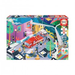 PUZZLE EDUCA 200 BUCĂ - PENTRU AJUTOR - EDU18609 - EDU18609 - view 1