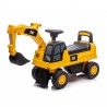 Cărucior CHIPOLINO CAT EXCAVATOR GALBEN - ROCCAT02301YE