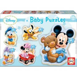 PUZZLE PENTRU COPII 5В1 DISNEY MICKEY ȘI PRIETENII - EDU13813 - EDU13813 - view 1
