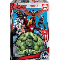 PUZZLE PENTRU COPII EDUCA MARVEL THE AVENGERS - 200 BUC. - EDU15933 - EDU15933 - view 1