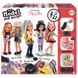 MY MODEL DOLL DESIGN EDUCA - POP STAR - EDU19203 - EDU19203 - view 1