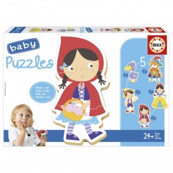 PUZZLE PENTRU COPII 5В1 EDUCA A fost odată o dată - 3/3/4/4/5 BUȘE - EDU19669 - EDU19669 - view 1