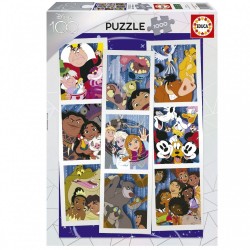 PUZZLE COPII EDUCA COLAGE 100 DE ANI DE DISNEY - 1000 BUC. - EDU19575 - EDU19575 - view 1