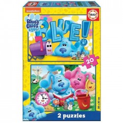 EDUCA PUZZLE PENTRU COPII MISTERELE ALBASTRUI - 2X20 BUC. - EDU19399 - EDU19399 - view 1