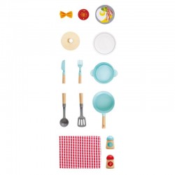 Дървен комплект за игра Hape - Време за чай, 14 части - H3207 - view 3
                  
