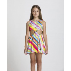 ROCHIE COLORATA DE FETE 4GIVENESS - FGCG1638CURCUBEU - FGCG1638RAINBOW - view 1