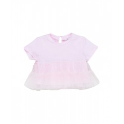 TRIOC U+E&39 BY MISS GRANT KIDS CU MÂNECĂ SCURTĂ CU VOALĂ PENTRU FETELE - UE0771 - UE0771 - view 1