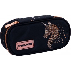 Ученически несесер Head Златен Еднорог, 22х9х5см - AS505023050 - view 4
                  
