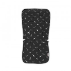 Covorașa pentru cărucior LORELLI BLACK FLORAL - 10420020001 - 10420020001 - view 1