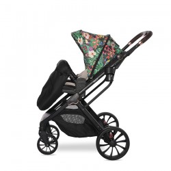 Детска комбинирана количка Lorelli GLORY 2в1 с кош за новородено TROPICAL FLOWERS - 10021822388 - view 8
                  