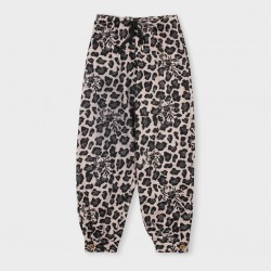 PANTOR SORRT PENTRU FETE CU APLICAT DE CULOARE KIDS F**K - FJ22-1637U - FJ22-1637U - view 1