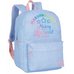 RUCSAC SCOALA MARSHMALLOW SWEET VINTAGE, 43X33X16CM, ALBASTRU - DKT64540 - DKT64540 - view 1