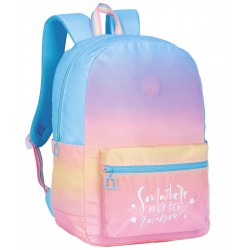 RUCSAC SCOALA MARSHMALLOW RAINBOW, 43X33X15,5CM - DKT64519 - DKT64519 - view 1
