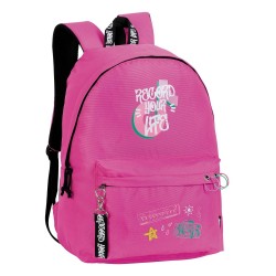 Rucsac UNKEEPER RECORD YOUR LIFE STUDENT, 44X32X14CM, ROZ - DKT64810 - DKT64810 - view 1