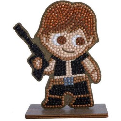 Комплект за диамантена бродерия, Craft Buddy, Crystal Art Buddies, Хан Соло, 7 части - CBCAFGR-SWS004 - view 1