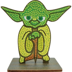 KIT DE BRODERIE DIAMANTE CRAFT BUDDY CRYSTAL ART BUDDIES, YODA, 7 BUC. - CBCAFGR-SWS005 - CBCAFGR-SWS005 - view 1