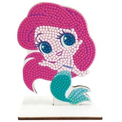 Комплект за диамантена бродерия, Craft Buddy, Crystal Art Buddies, Малката русалка, 7 части - CBCAFGR-DNY006 - view 1