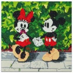 KIT CRAFT BUDDY DIAMOND ART, MINI ȘI MICKEY, 30X30CM, 6 BUC. - CBCAK-DNY703M - CBCAK-DNY703M - view 1