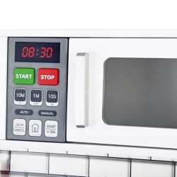 Детска Дървена Кухня Ginger Home със Звук, Светлина и Аксесоари за Готвене - Бяло/Сиво - W10C493J - view 11
                  
