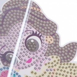 Комплект за диамантена бродерия Craft Buddy Crystal Art Buddies, Бел, 7 части - CBCAFGR-DNY005 - view 5
                  