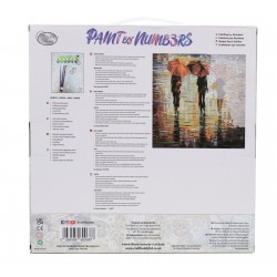 Творчески комплект Craft Buddy Рисуване по номера, В дъжда, 30х30см - CBPBN-3030-015 - view 6
                  