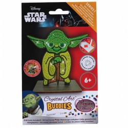 Комплект за диамантена бродерия Craft Buddy Crystal Art Buddies, Йода, 7 части - CBCAFGR-SWS005 - view 5
                  