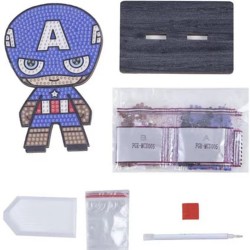 Комплект за диамантена бродерия Craft Buddy Crystal Art Buddies, Капитан Америка, 7 части - CBCAFGR-MCU005 - view 3
                  