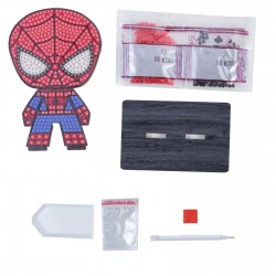 Комплект за диамантена бродерия Craft Buddy Crystal Art Buddies, Спайдърмен, 7 части - CBCAFGR-MCU001 - view 3
                  